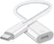USB C to Lightning Audio Adapter, Type C Male to Lightning Female Converter for iPhone 15/15Pro