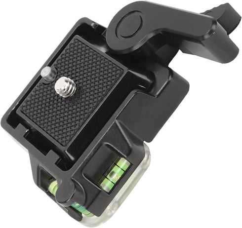 HEEPDD 1/4 Inch 3/8 Inch Arrow Storage Case Plate, Clamp Adapter for Tripods and Monopods with and Screws, Compatible