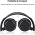 Wired Headphone, On Ear Headphones Lightweight Easy to Adjust for Enjoying Movies or Music
