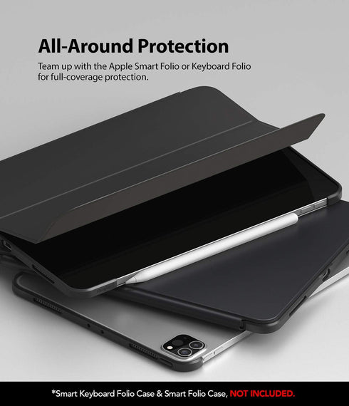 Ringke Frame Shield for iPad Pro 11 inch (2020, 2018 Released Ver.) - Matte Black Case