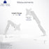 VIVO Articulating Single Monitor Stand, 17 to 27 inch Pneumatic Spring Arm Clamp-on Desk Mount, Max VESA 100x100, White