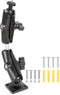 FPN Heavy-Duty Camera Wall Mount with Dual Arms 1/4"-20 Thread Post, Aluminum Alloy