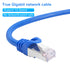 6 100 10Gbps 100FT CAT Shielded Ethernet Cable FT, Indoor High-Speed (SFTP) Snagless Shielded Ethernet Cable