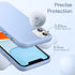 JETech Silicone Case for iPhone 11 (2019) - 6.1-Inch, Silky-Soft Touch Full-Body Protective Case, Light Blue