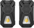 Infinity X1 Stereo Wireless Rechargeable Worklight, 700 Lumens with Bluetooth Speakers, 2-Pack