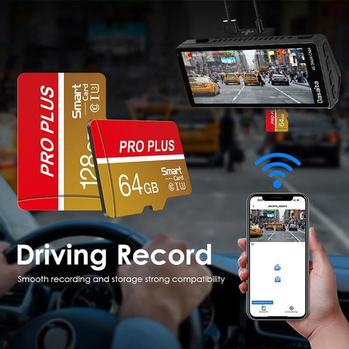 IXMFWH Class10 32GB 64G 128G 256G (64, Micro SD Card Mini SD Card Memory Extreme Pro High Speed Write Super