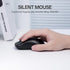 Rapoo X2100 2.4GHz 12 Quiet Wireless Keyboard and Mouse Combo, USB Receiver, Multimedia Keys, Spill-Proof, Full-Sized