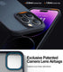 TORRAS Tough Shockproof Case for iPhone 13 Pro - Military-Grade Drop Tested Ultra-Durable Matte Hard PC Back