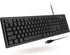 Macally Full Size Wired Mac Keyboard, Compatible with All Macs with USB Port, Wired Keyboard for Mac Mini/Pro, Macbook