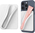 DOB SECHS Silicone Lip Holder for Cell Phone, Stick On Holder for iPhone and Android Phones, Grey