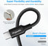 etguuds 2-Pack USB C Cable 3A Fast Charge, Braided Charger for Samsung Galaxy S22 S21 S20 Note 20, Moto G7 G8 G9.