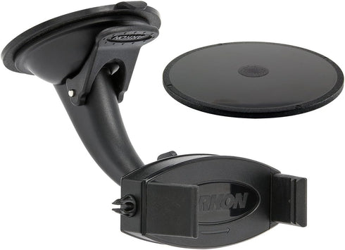 Arkon Windshield Dash Sticky Suction Phone Car Mount for iPhone 7, 6S, 6 Plus, Galaxy S7, Retail Black