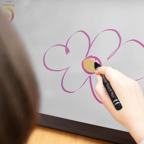 12 Pcs Kids Stylus Pen, Fun Crayon Stylus for Touchscreen Tablets, Kids Edition Tablet Crayon Stylus for Children