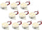 10PCS SFM-27 95DB High-Decibel Electronic Buzzer Beep Alarm, 3-24V 12V Continuous Beep