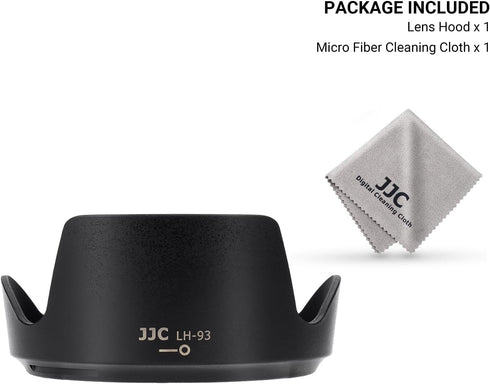 Lens Hood for Nikon Nikkor Z 24-200mm F4-6.3 VR, Reversible Shade Replace Nikon HB-93, Compatible with 67mm