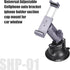 SUNWAYFOTO Universal Cellphone Auto Bracket - Suction Cup Mount for Windshield Car Window, Cell Phone Holder SPH-01
