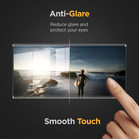 MagFlex Matte Screen Protector for Samsung Galaxy S22 Ultra, Anti Glare Flexible Shockproof Glass Alternative