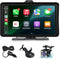 25HOURS Apple Carplay Screen for Car, 7" HD Portable Wireless Apple Carplay &