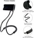 1 Pack Cell Phone Stand Hanging on Neck, Upgraded Hands-Free Mobile Phone Holder Clip on Bed/Table, 360° Rotation
