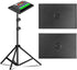 ZUDILYO 1/4" 9.84x7.08 Inch Projector Tray Laptop Tray Platform Holder Pallet for Screw Tripod Stand for Office, Home