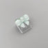 Personalized Cute Bowknot Transparent Keycap Handmade OEM Profile Keycap Base DIY Custom ESC Backlit Keycap for Mechanical Keyboard MX Switch (Blue) by Elacgap