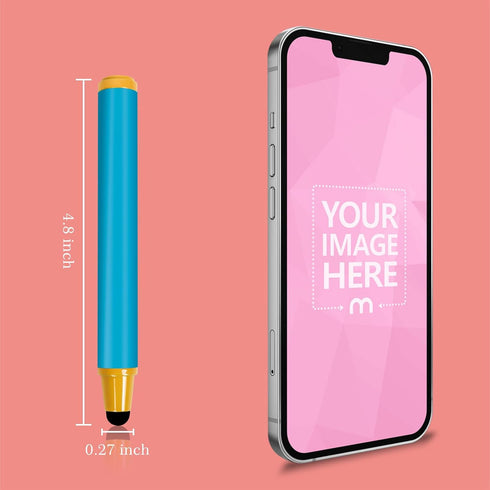 Kid-Friendly Stylus Pens for Touch Screens - Crayon Stylus Pen for iPhone iPad Fire HD Android Tablet (5 Pack)