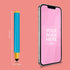 Kid-Friendly Stylus Pens for Touch Screens - Crayon Stylus Pen for iPhone iPad Fire HD Android Tablet (5 Pack)