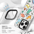MOSNOVO iPhone 15 Pro Case - Clear TPU Bumper with Cute Joyful Dinosaur Design, 6.1" Drop Impact Protection