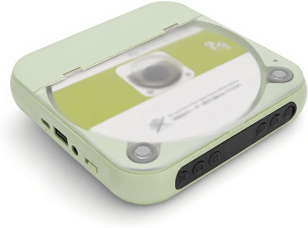 FAUOSWUK Portable CD Player cd Player Small Wall CD Players for Home with