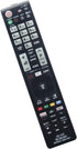 New LG-1LC Universal Remote Control for LG TV, Compatible with All LG LCD LED 3D HDTV Smart TVs