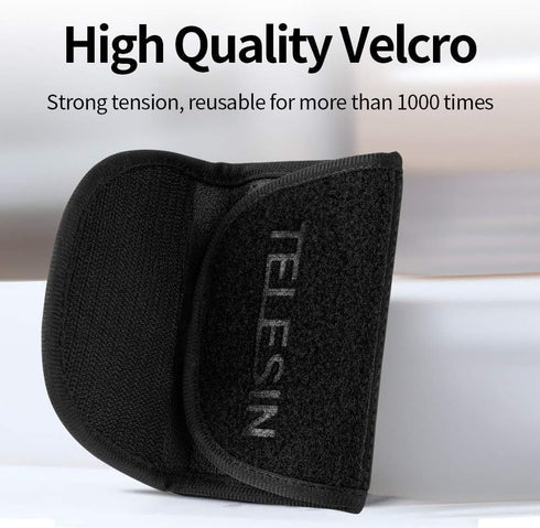 TELESIN Backpack Mount Clip for GoPro Max, Go Pro Hero 12 11 10 9 8 7 6 5, DJI Action 3 4, Insta360 X3 GO3 Ace Pro Bike