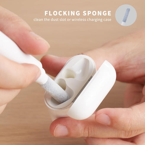 AirPods Pro 1 2 3 Multi-Function Earbud Cleaning Kit, Earbud Cleaning Pen, Bluetooth Earphone Cleaning Brush, Mini Tool