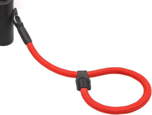 HITHUT Adjustable Rope Camera Wrist Strap Hand Strap for SLR DSLR Digital Mirrorless Cameras Red