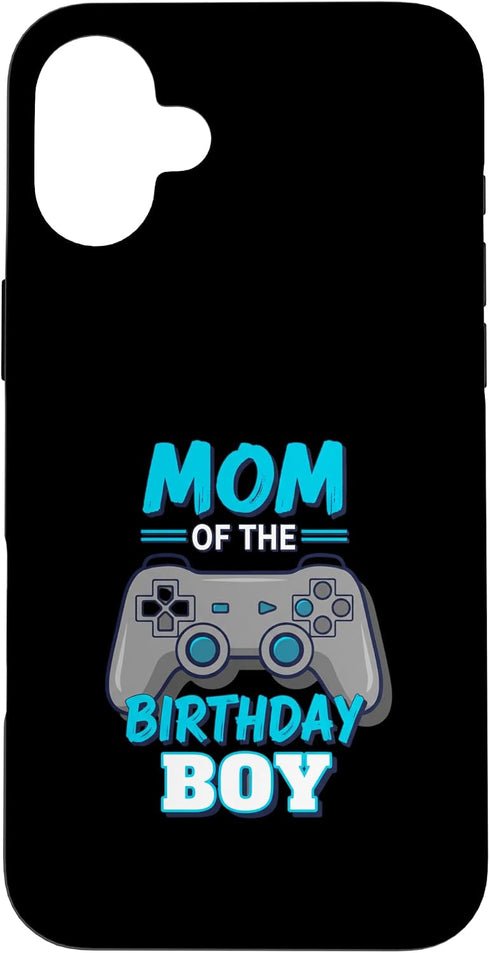 Birthday Gamer Mom Mom of The Birthday Boy Gamer Controller Birthday Party Case for iPhone