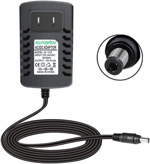 HZPOWEN 12V AC Replacement Adapter for Zyllion Back Neck Massage Pillow, Fit for