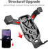 AYADA Phone Holder Compatible with CX5, Upgrade Gravity Auto Lock Phone Mount, Easy to Install Accessories 2017-2023