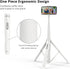 ATUMTEK 51" Selfie Stick Tripod, Extendable Phone Tripod Stand with Bluetooth Remote, 360° Rotation for iPhone Android