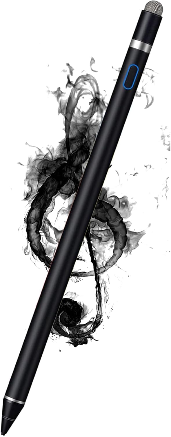 Stylus Pen for iPad, Digital Fine Point Tablet Pen for iPhone Android, Compatible with iPad Mini/Pro/Air and More