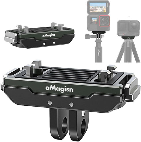 Honlyn Metal Magnetic Mount Compatible with Insta360 X4 Air/X5/ Ace Pro 2/Ace Pro