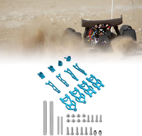 SASKATE SCY16101PRO 16102 1/16 RC Upper Lower Suspension Arms, Aluminum Alloy Swing Arm Kit, RC Upgrade Spare Parts