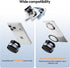 ULANZI 360 14N 17 16 Vacuum Suction Cup Phone Mount, Rotatable Magnetic Phone Holder with Adhesive Pad, Magnet for Car