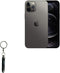 BoxWave Stylus Pen Compatible with Apple iPhone 12 Pro Max - Bullet Capacitive Stylus, Mini Stylus Pen with Keyring