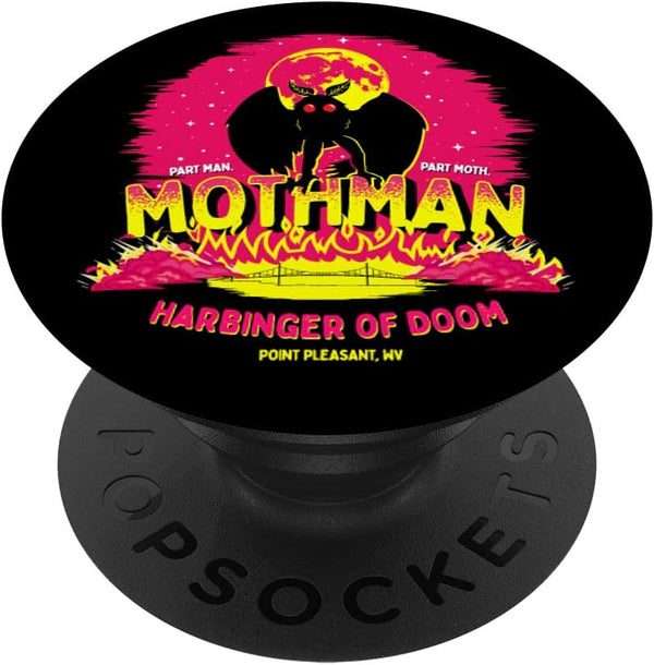 Mothman - Funny Cryptid Gift PopSockets Standard PopGrip, Harbinger of Doom