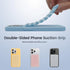 Double Sided Suction Cup Phone Mount, Silicone Adhesive Mount with Higher Suction Power for iPhone and Android