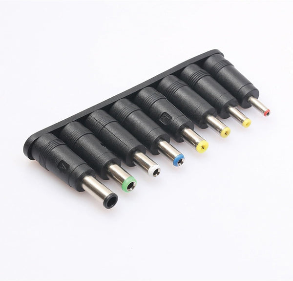 Kado DC Adapter 8 Connector Set, Female 5.5x2.1mm to Male 6.3x4.0mm 6.2x3.0mm 5.5x2.5mm