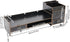 QUSKLISU (05) Computer Monitor Stand, Computer Rack with Drawers, Two top Platforms Desk Organizer Monitor Stand