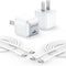 Anker Nano Charger, 2-Pack 20W Compact Fast Charger with PowerIQ Technology for iPhone and More