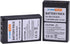 2Pack PS-BLS1 BLS 1 BLS1 BLS-1 Li-ion Batteries with LCD USB Charger for Olympus E-PL1, E-P1, E-P2, EP3