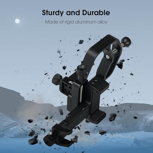 SVBONY SV214 Pro 3-Axis Universal Smartphone Adapter, Digiscoping Adapter with Remote Control for 28 to 48mm Eyepiece