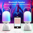 WIN FUNNY LIFE 3-Gear 11 Bluetooth Camping Lantern Speaker, LED Night Light, Modes RGB Colorful Lantern Speaker